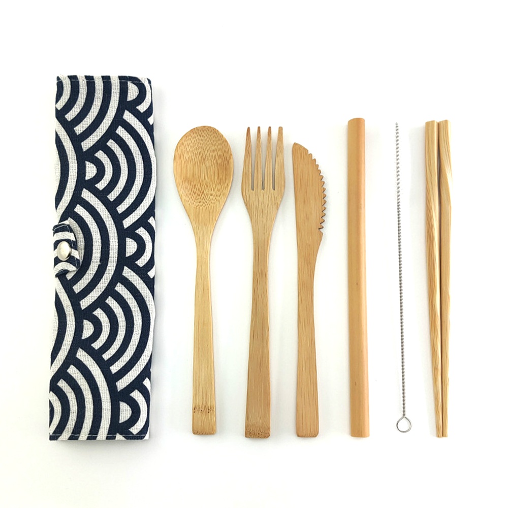 naturally antibacterial flatware bamboo cutlery